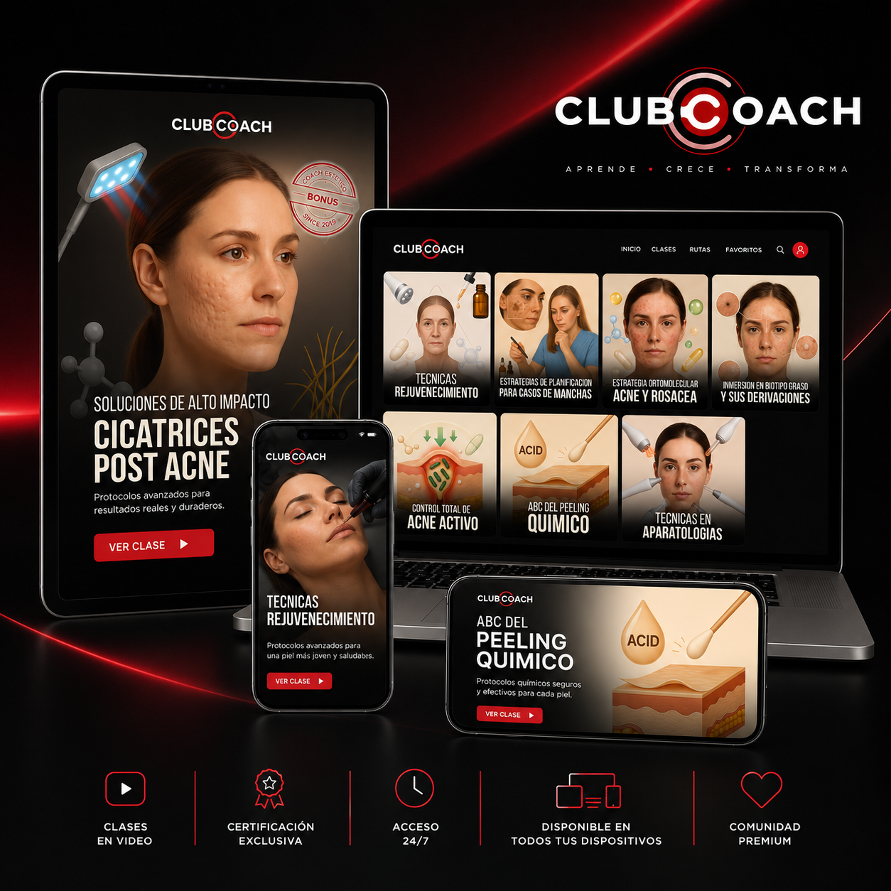 Coach Estético — sesión profesional